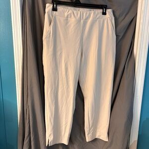 Rachel Zoe Cream Ankle Pants